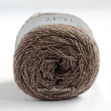 Hjertegarn Wool Silk 3009 medžio ruda